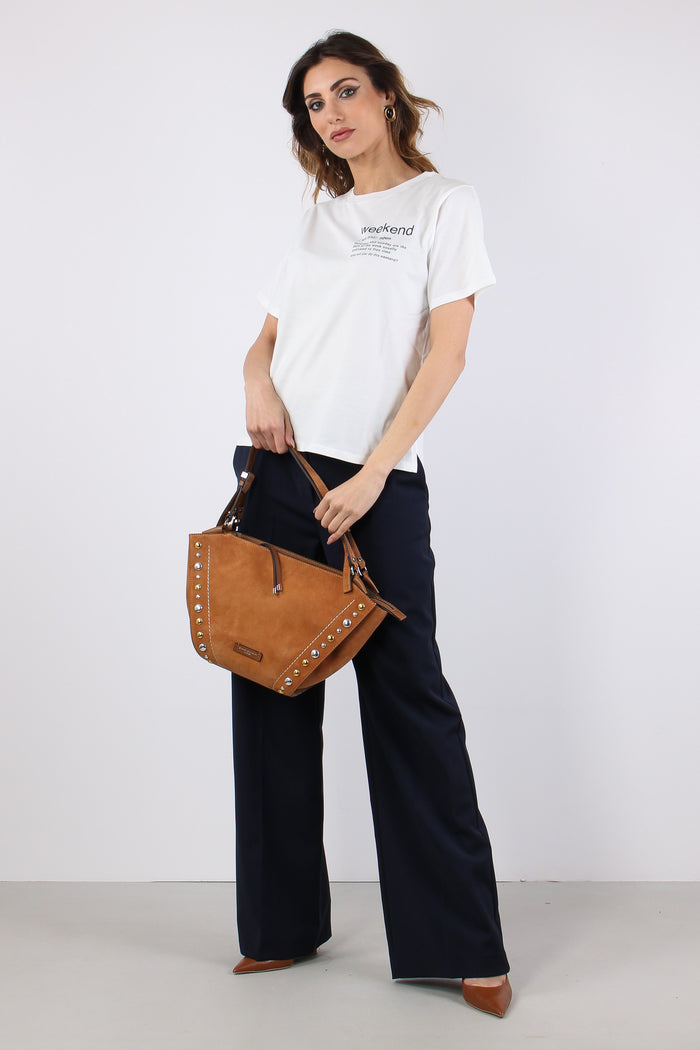 Wkdtenue T-shirt Stampa Off White