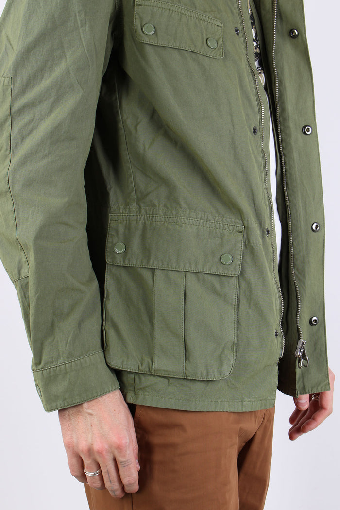 Field Jacket Tasche Burnt Olive-10
