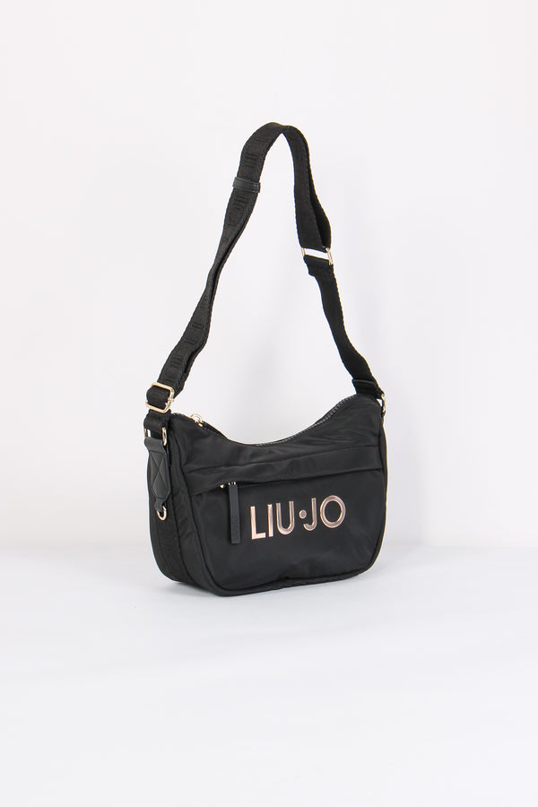 Mezzaluna Nylon Logo Nero