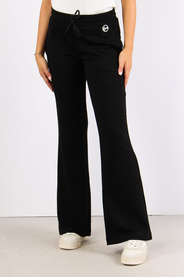 Pantalone Tuta Modal Nero-2