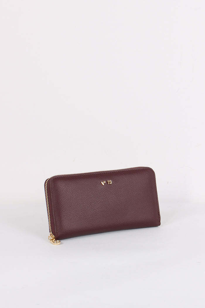 Keira Zip Around Bordeaux-5