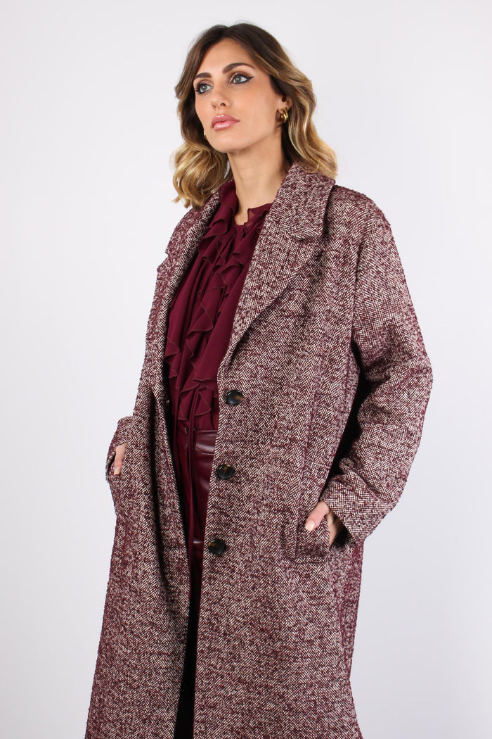 Cappotto Spinato Bordeaux-6