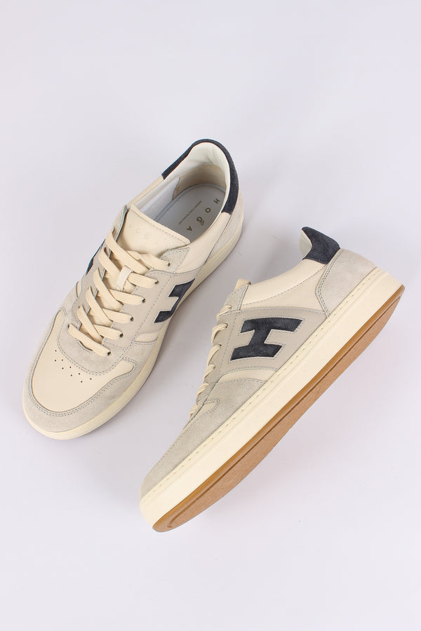 Sneaker H Banda Bianco/blu-2