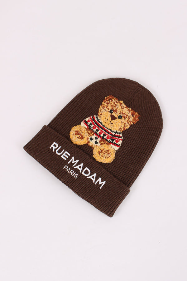 Cuffia Orsetto Brown-2