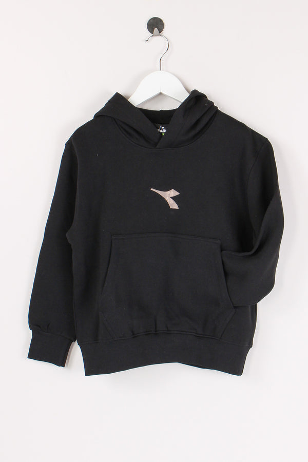 Felpa Cappuccio Tasca Centrale Nero