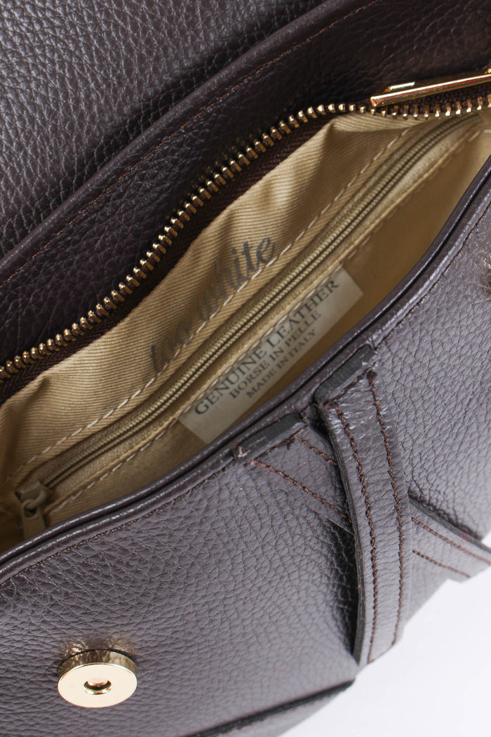 Pochette Assimetrica Vera Pell Moro-7