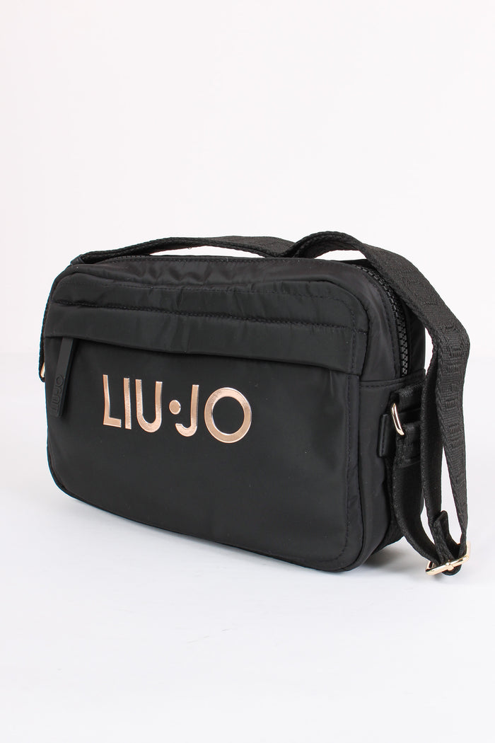 Camera Case Nylon Logo Nero-6