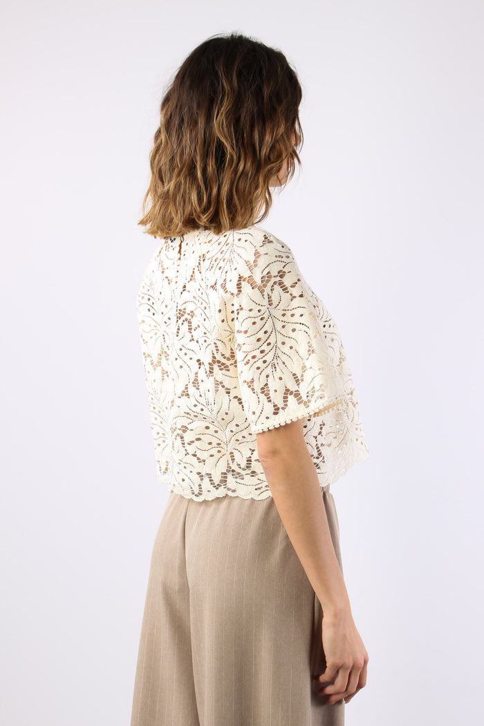Blusa Cropped Pizzo Burro-6