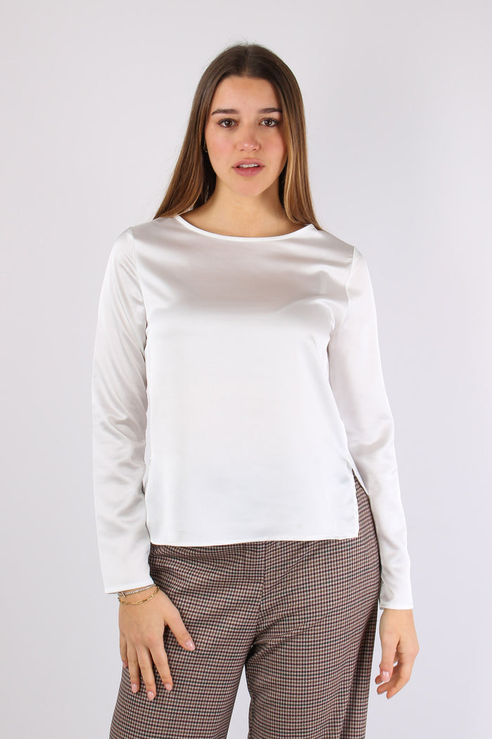 Casacca Spacchetti Laterali Panna-3