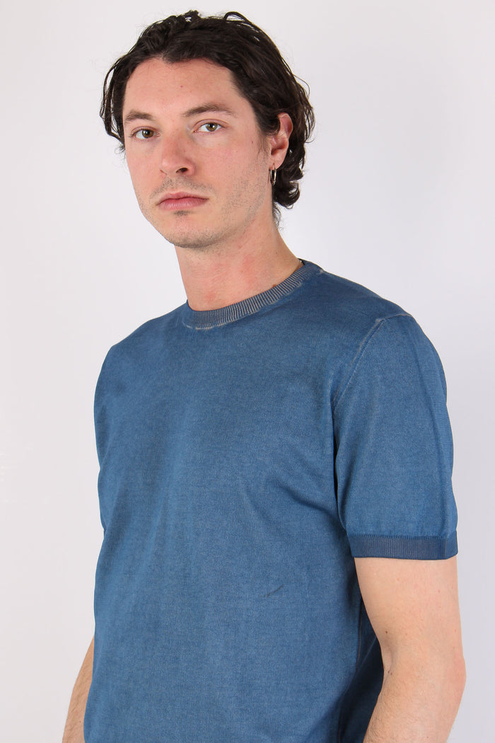 Maglia M/m Filo Reversibile Inchiostro/yuta-9