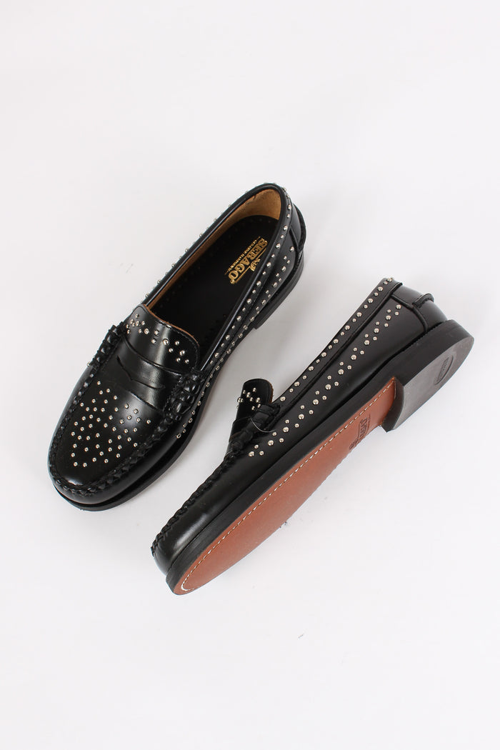 Mocassino Borchie Black-5