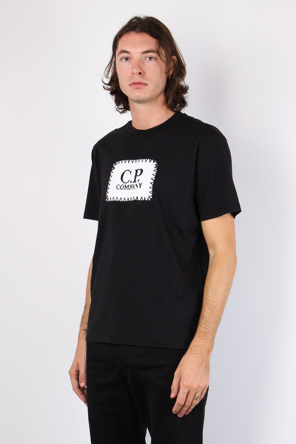 T-shirt Logo Patch Black-2