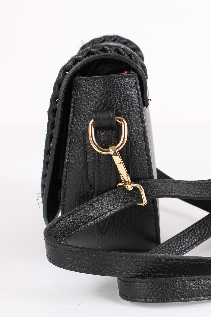 Bandoliera Intreccio Nero-7