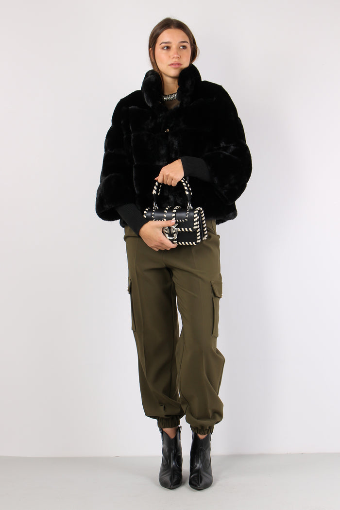 Teclana Pantalone Cargo Tessut Beech-5