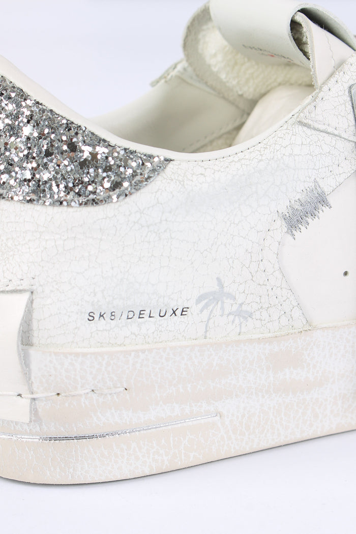 Sneakers Deluxe Always Shining Bianco-8