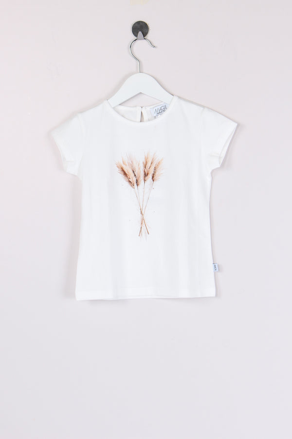 T-shirt Stampa Spiga Unica