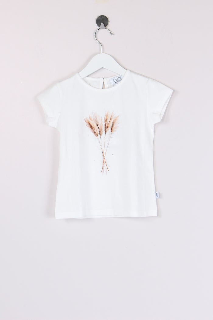 T-shirt Stampa Spiga Unica