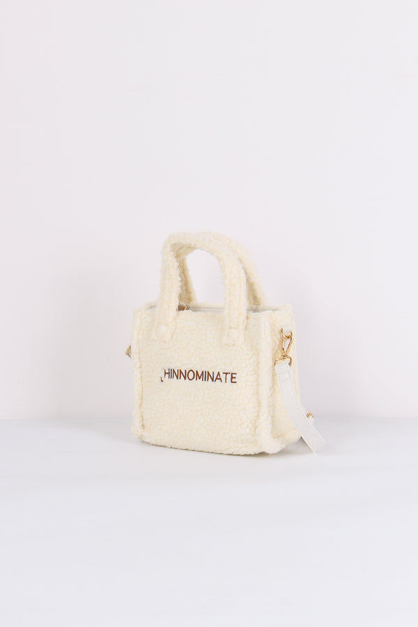 Mini Shopping Orsetto Ecru-2