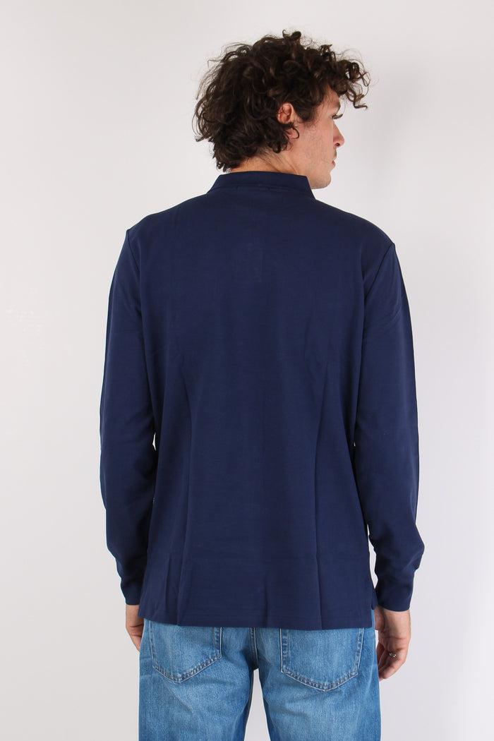 Polo M/l Cotone Newport Navy-4
