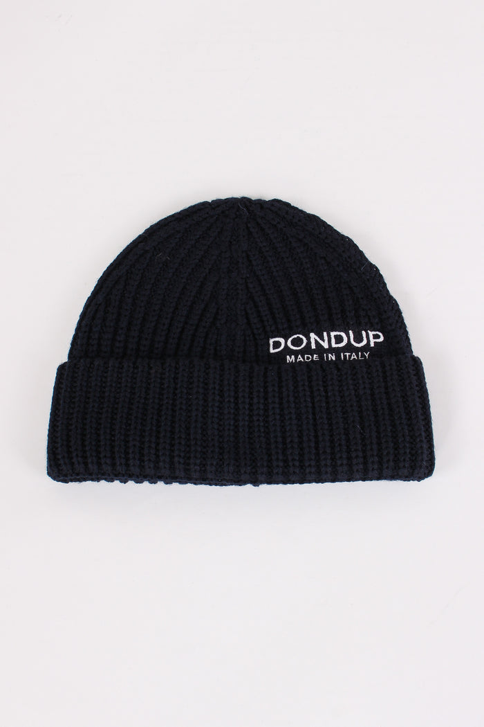 Cuffia Costina Logo Blu