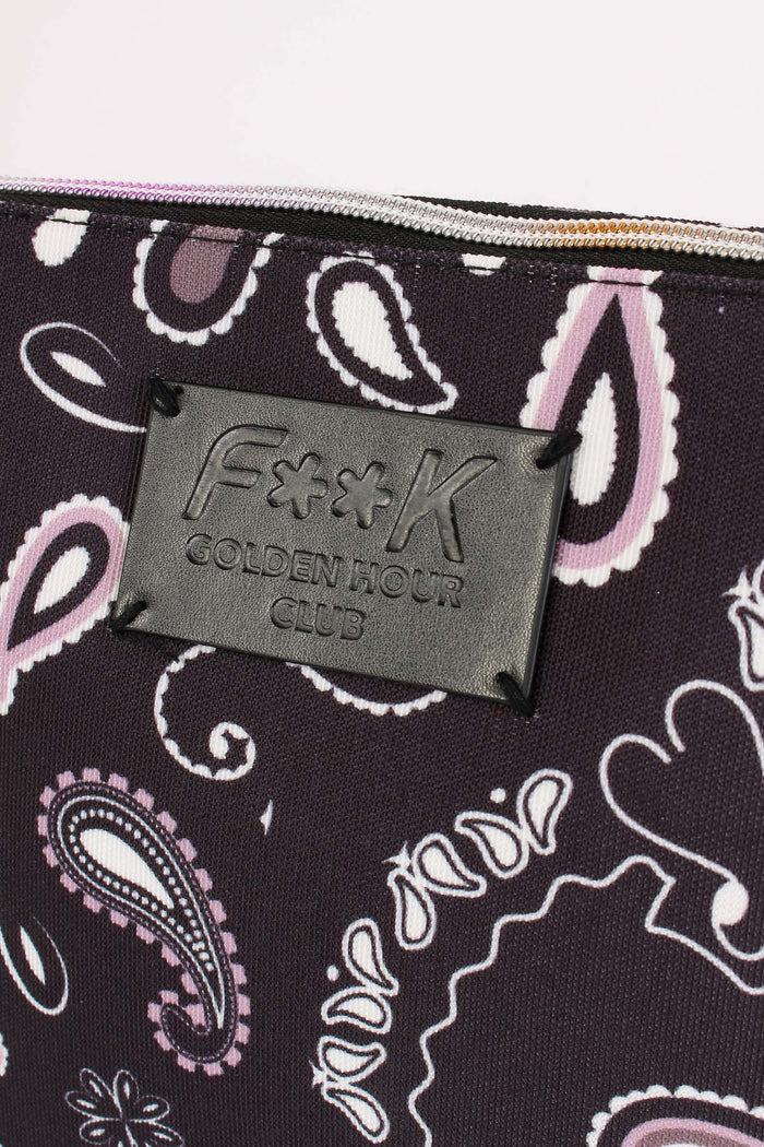 Maxi Pochette Fantasia Nero-7