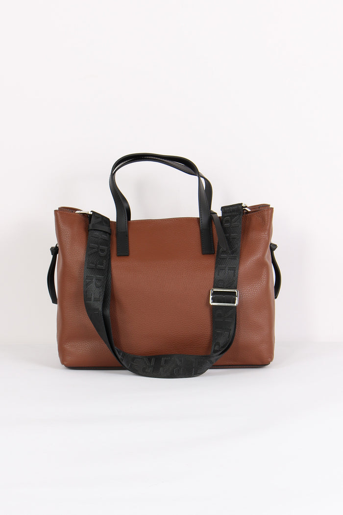 Alosa Shopping 2 Manici Tasche Chocolate-3