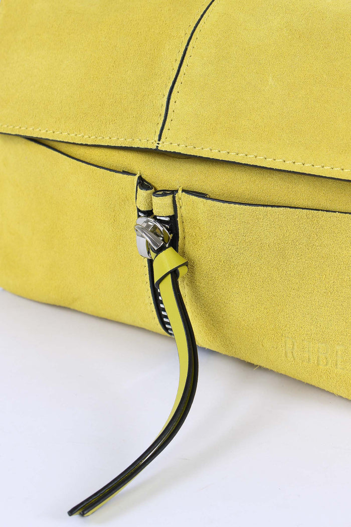 Chloe Mini Cartella Camoscio Zip Daffodil-6