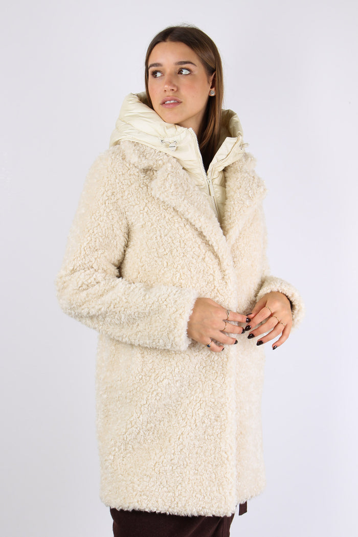 Teddy Lunghezza Media White Swan-7