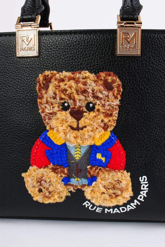 Mini Shopping Orsetto Black-2