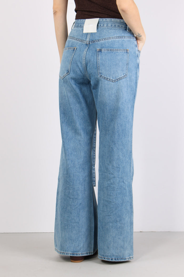 Denim Cintura Scesa Denim-5