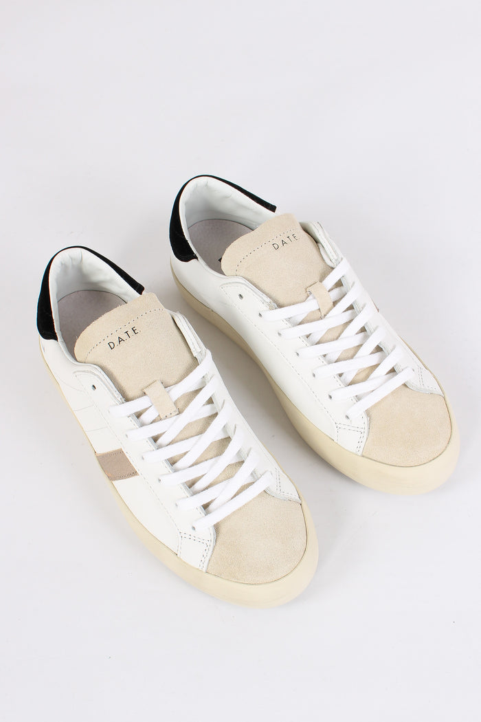 Sneaker Hill Low Shiny White/black-5