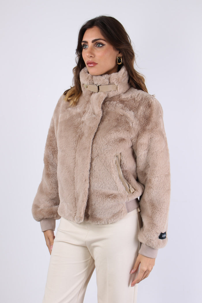 Bomber Gancio Collo Oat-2