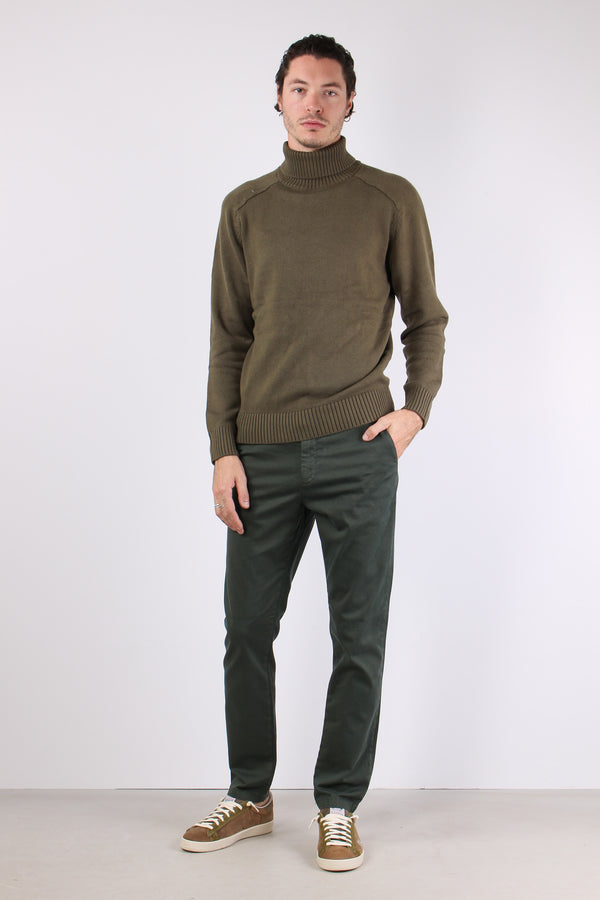 Collo Alto Cotone Sherwood Green