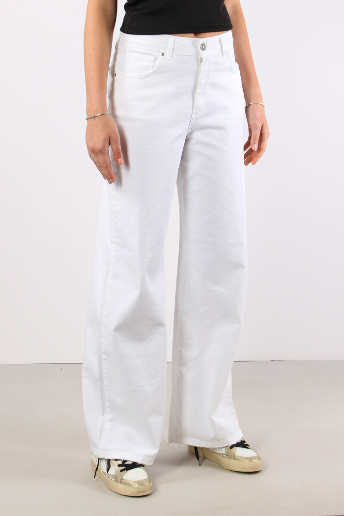 Selene Denim Palazzo Bianco-7