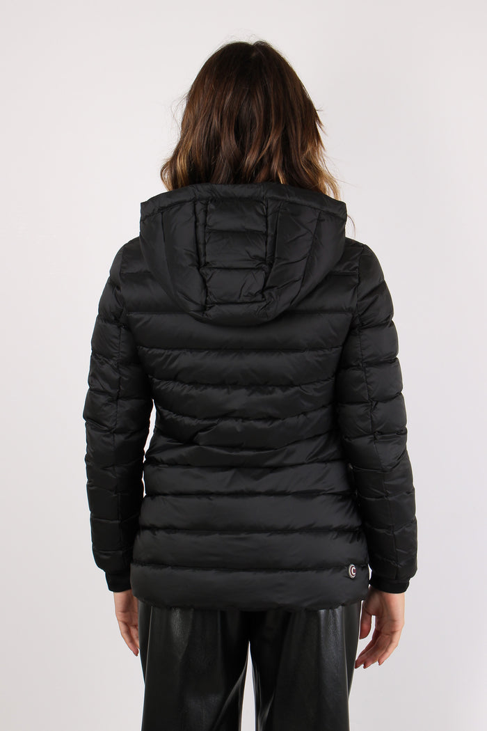 Piumino Medio Coulisse Nero-5