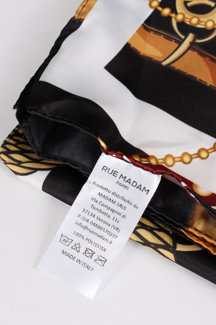Foulard Fantasia Chain Black-5