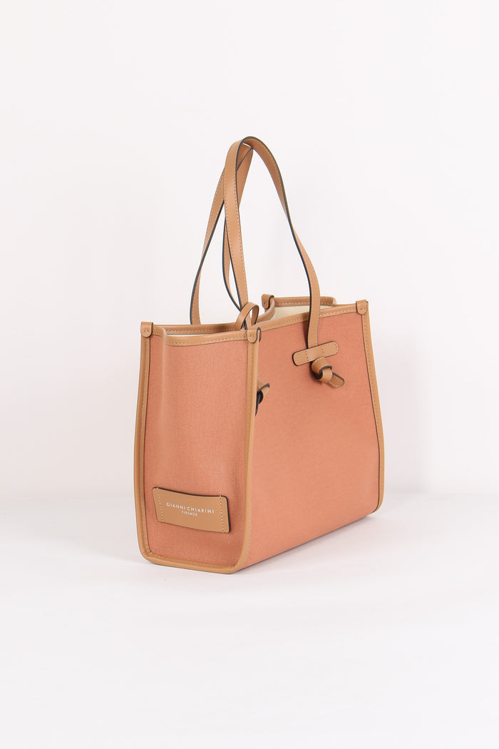 Mini Shopping Rafia Blush/panna-8