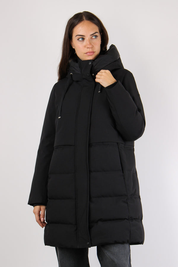 Giubbotto Lana Tecnica Nero-2