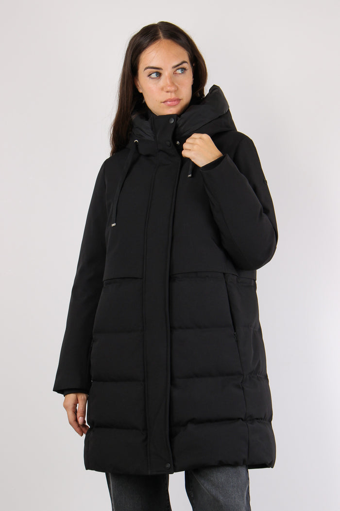 Giubbotto Lana Tecnica Nero-2