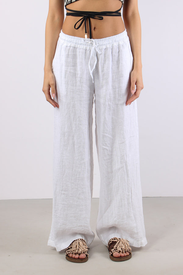 Pantalone Palazzo Lino Naturale-2