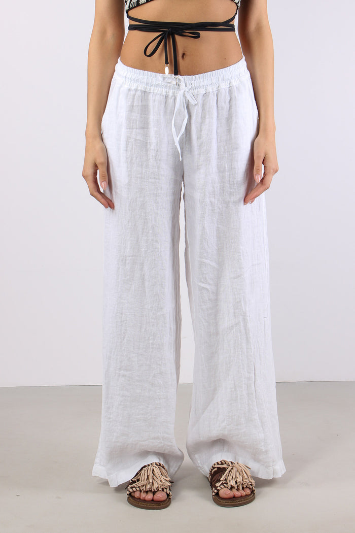 Pantalone Palazzo Lino Naturale-2