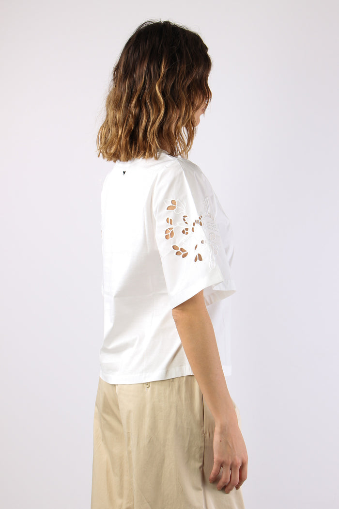 Targa T-shirt Scatoletta Bianco-5