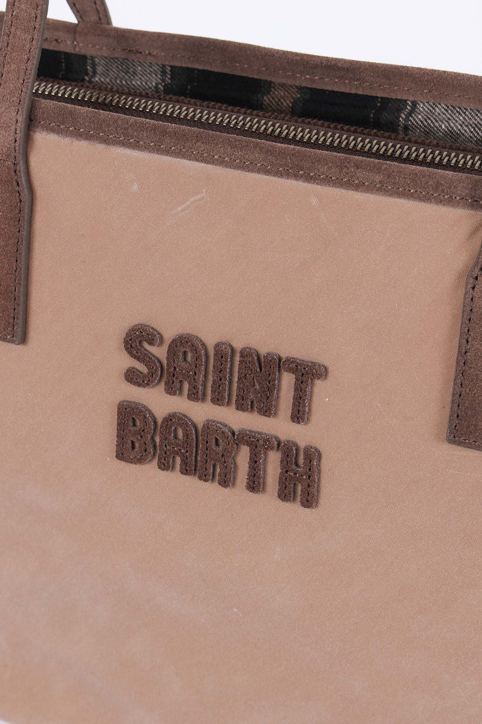 Borsa City Media Ricamo Logo Nut-4