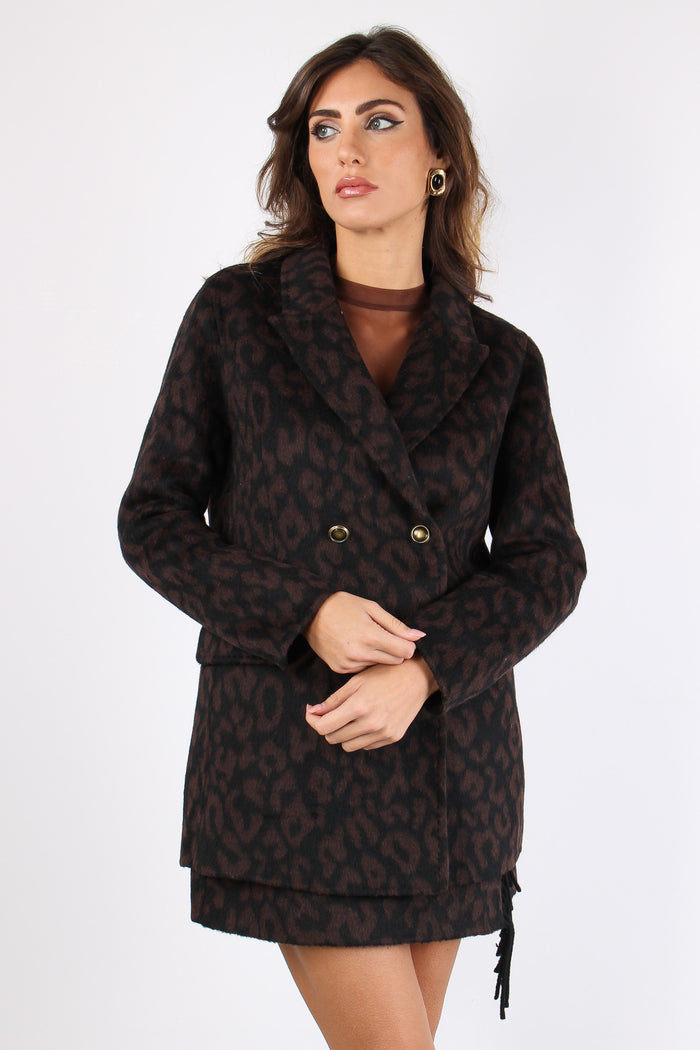 Cappotto Corto Doppiopetto Leopard-6
