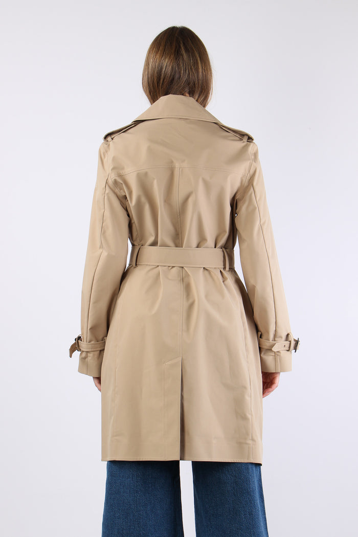 Talya Trench Medio Stardust Beige-6