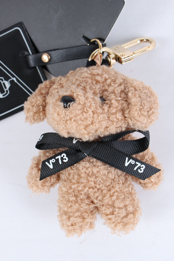Dogino Portachiavi Orsetto Naturale/nero-2