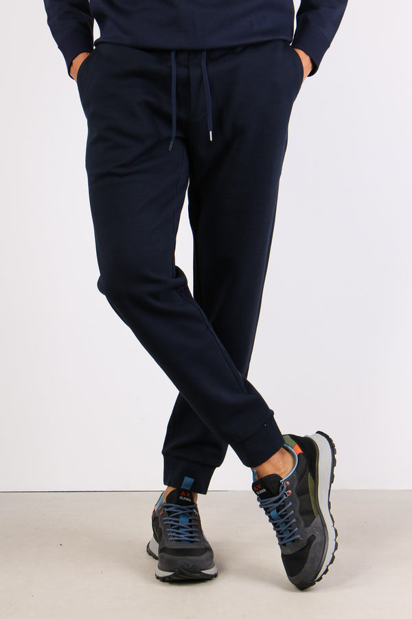 Pantalone Felpa Tecnico Aviator Navy-2