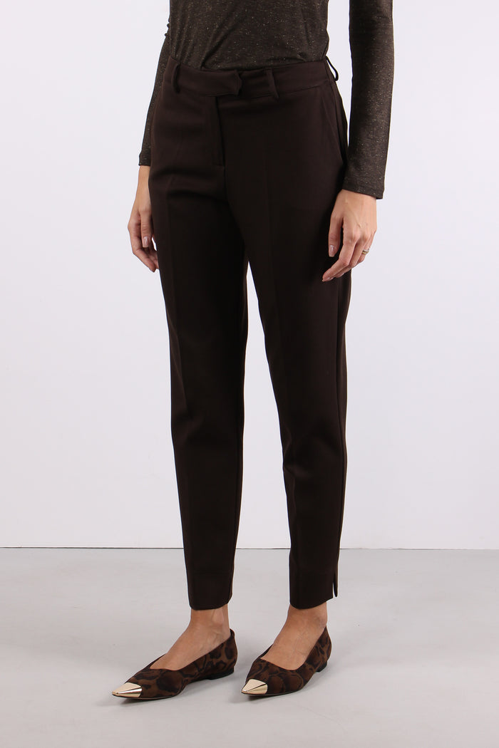 Pantalone Slim Punto Roma Diag Moro-3