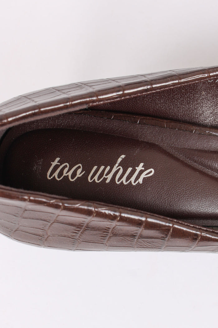 Decollete Stampa Cocco Brown-7