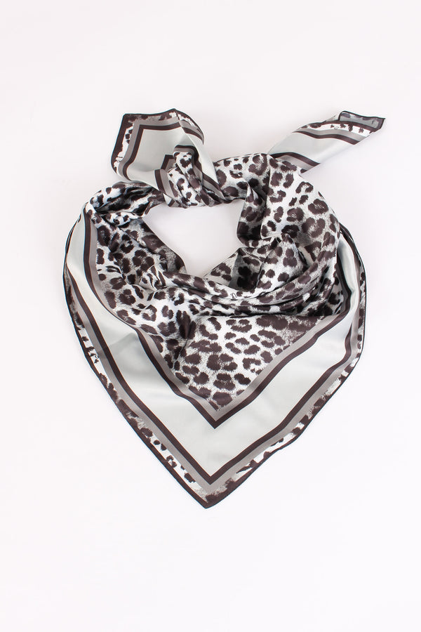 Foulard Maculato Grigio Ferro-2